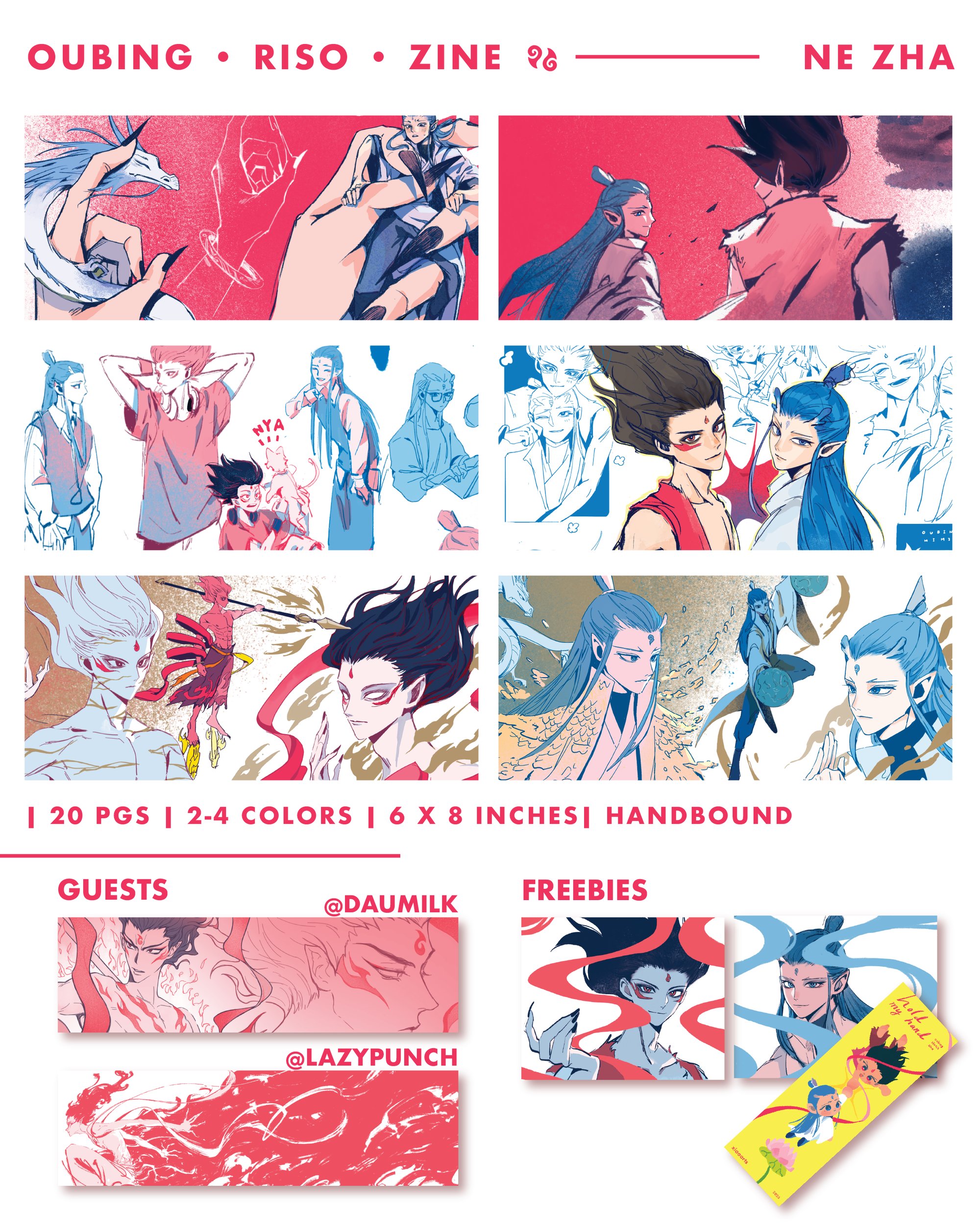 Hold My Hand [Riso Zine] | Xiaoarts